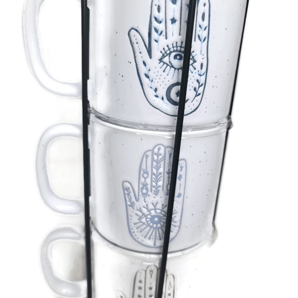 Wandering moon palm reader horoscope cup set - Picture 5 of 7